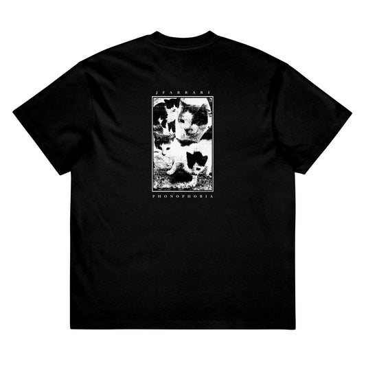 Phonophobia (Back Design 2) - Oversized Tee